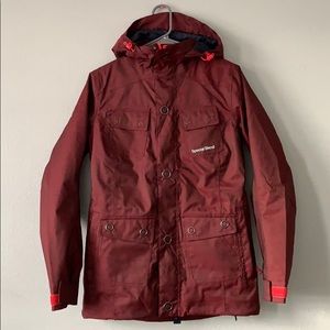 Red Special Blend spark snowboarding jacket!